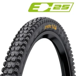 Continental Xynotal Downhill TL-Ready E-25 Falt Soft Zwart / Black Skin - 60-584